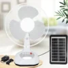 Table Fan, Solar, LED, USB - view 3