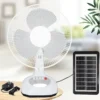 Table Fan, Solar, LED, USB - view 4