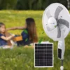 Table Fan, Solar, Portable