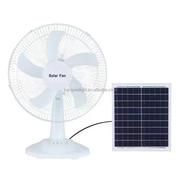 Table Fan, Solar, Portable - view 4