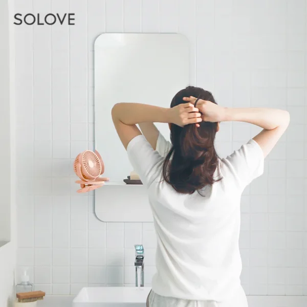 Table Fan, SOLOVE, Portable, USB, Brushless - view 5