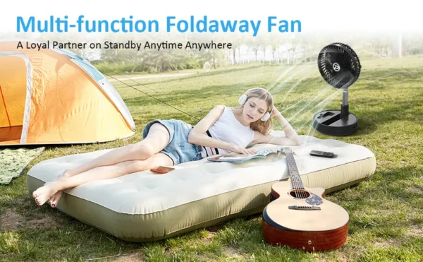 Table Fan, USB, 5V, Battery - view 4