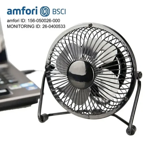 Table Fan, USB, BSCI