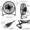 Table Fan, USB, BSCI - view 4