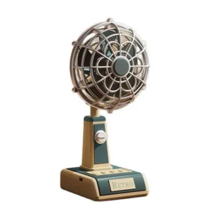 Table Fan, USB, Plastic, AC Motor