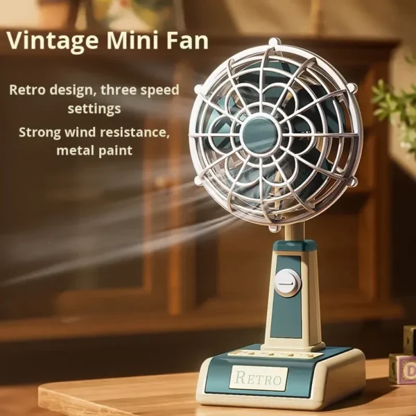 Table Fan, USB, Plastic - view 2