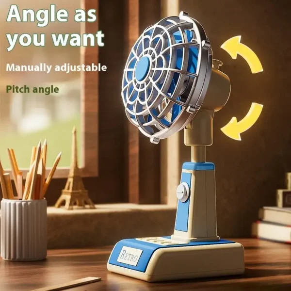 Table Fan, USB, Plastic - view 4