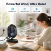 Table Fan, USB, Portable - view 2