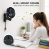 Table Fan, USB, Portable - view 4