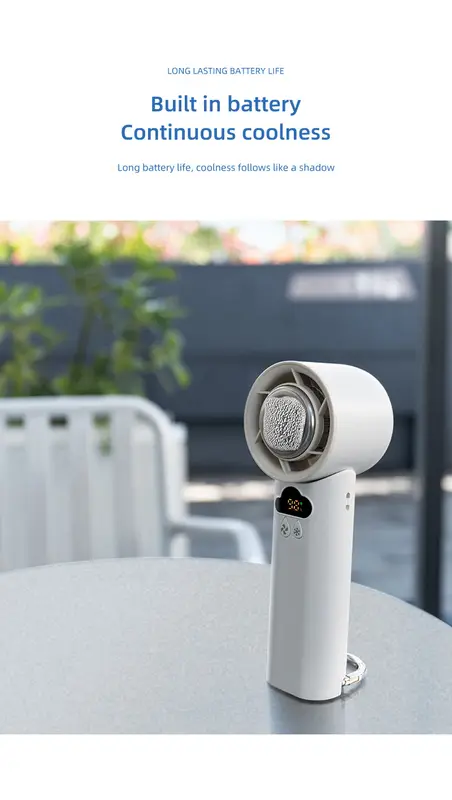 Table Fan, USB, Portable - view 5