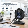 Table Fan, USB, Portable - view 6