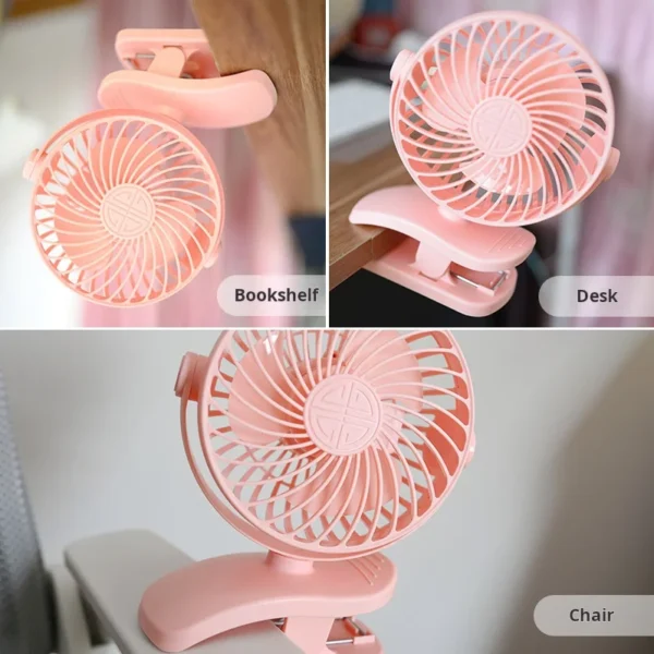 Table Fan, USB, Portable - view 6
