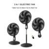 Table Wall Stand Fan, 85, Plastic - view 6