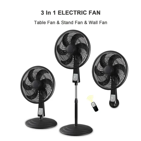 Table Wall Stand Fan, 85, Plastic - view 6