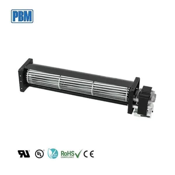 Tangential Fan, 230V, 30mm, Aluminum - view 4