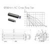 Tangential Fan, 230V, Aluminum - view 6