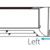 Tangential Fan, 500cfm, 2.91kw, Wall - view 4