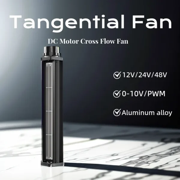 Tangential Fan, LONGWELL, 12V, 24V, 230V - view 2