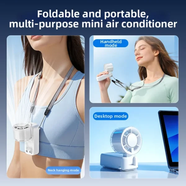 Tec Cooling Handheld Fan, Portable, 16°C - view 4