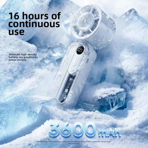 Tec Cooling Handheld Fan, Portable, 16°C - view 5