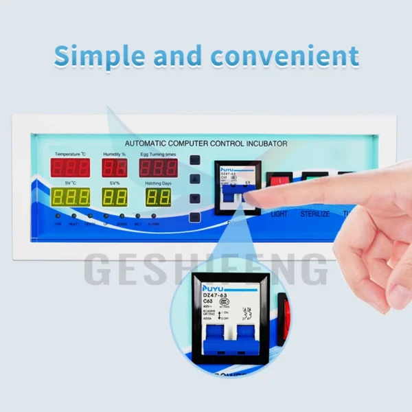 Temperature and Humidity Controller, 110, Plastic - view 2