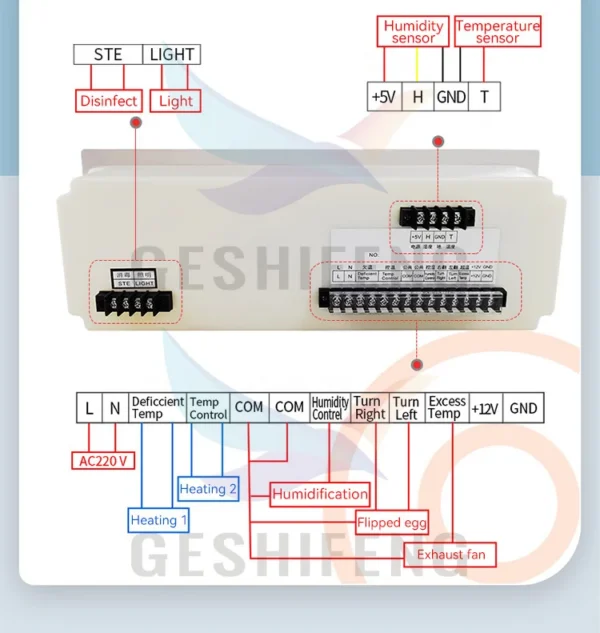 Temperature and Humidity Controller, 110, Plastic - view 4