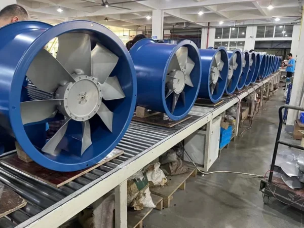 Temperature Axial Flow Fan, 500mm, 600mm, 800mm - view 3