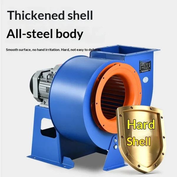 Temperature Centrifugal Exhaust Fan, 380V, 220V, Iron - view 4