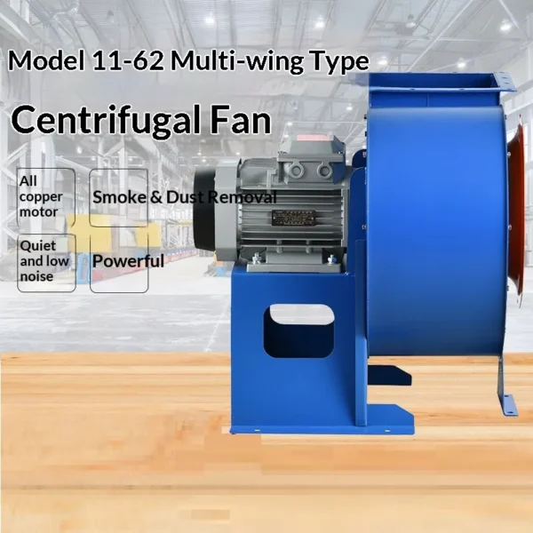 Temperature Centrifugal Exhaust Fan, 380V, 220V, Iron - view 5