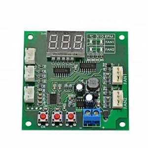Temperature Control Fan, 24V, 48V, 2-Way, 4-Wire