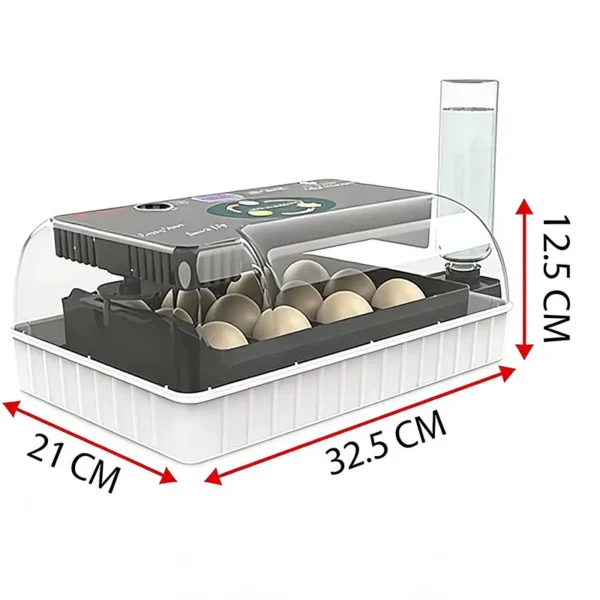 Temperature Controller, 12 Chicken eggs, ABS - view 5