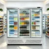 Temperature Food Showcase Freezer, 110V-240V - view 3