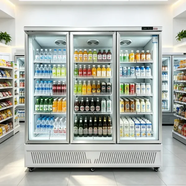 Temperature Food Showcase Freezer, 110V-240V - view 3