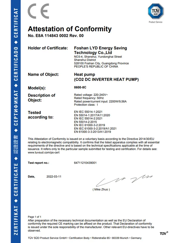 Temperature Split Heat Pump, CO2, R744 - view 5