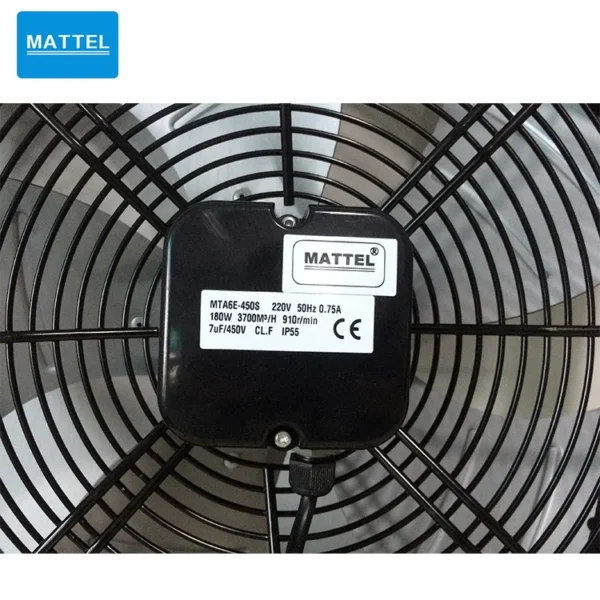 Temperature Working Centrifugal Fan, 220V, Aluminum alloy - view 5