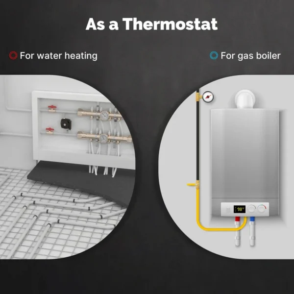 Thermostat Center Control Panel - view 2