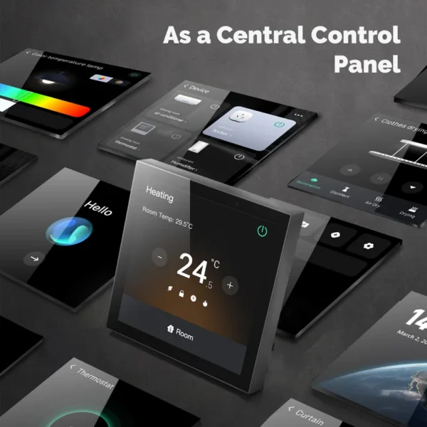 Thermostat Center Control Panel - view 4