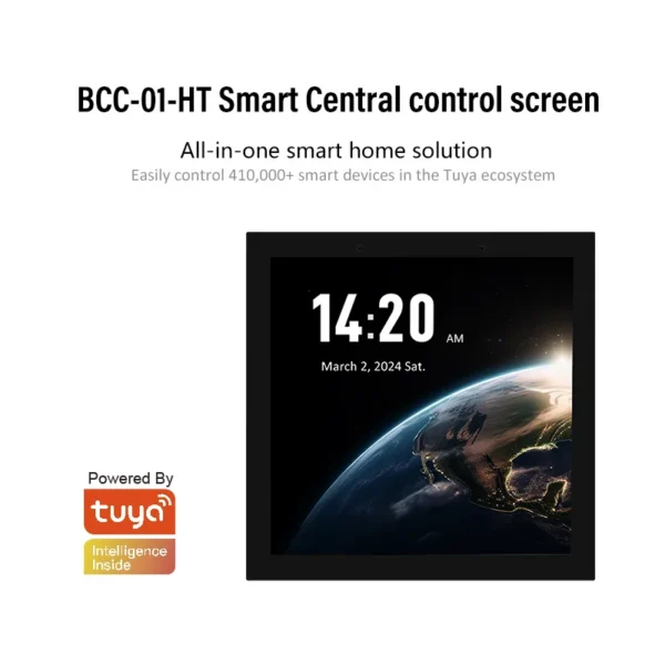 Thermostat Control Panel, BCC-2501-HT-GA, Plastic - view 2