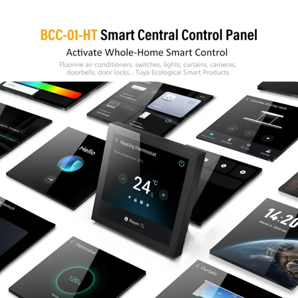 Thermostat Control Panel, BCC-2501-HT-GA, Plastic - view 5