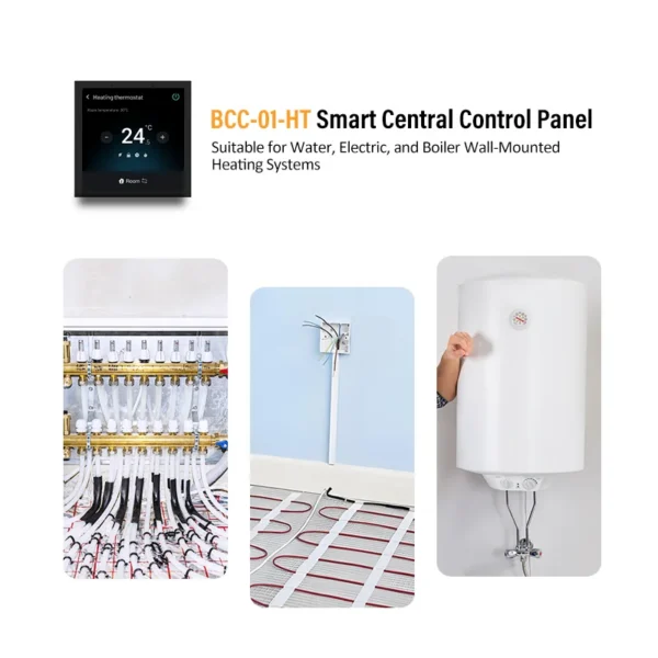 Thermostat Control Panel, BCC-2501-HT-GA, Plastic - view 6