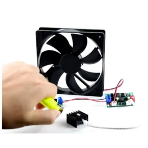 Thermostat Temperature Control Fan, DC12V, 24V