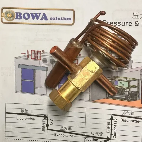 Thermostatic Expansion Valve, R600a, 5~15cc/rev - view 3