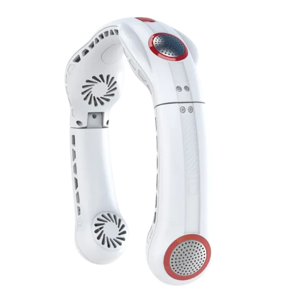 Three-speed Foldable Neck Fan, 4000mAh, 5, USB - view 4
