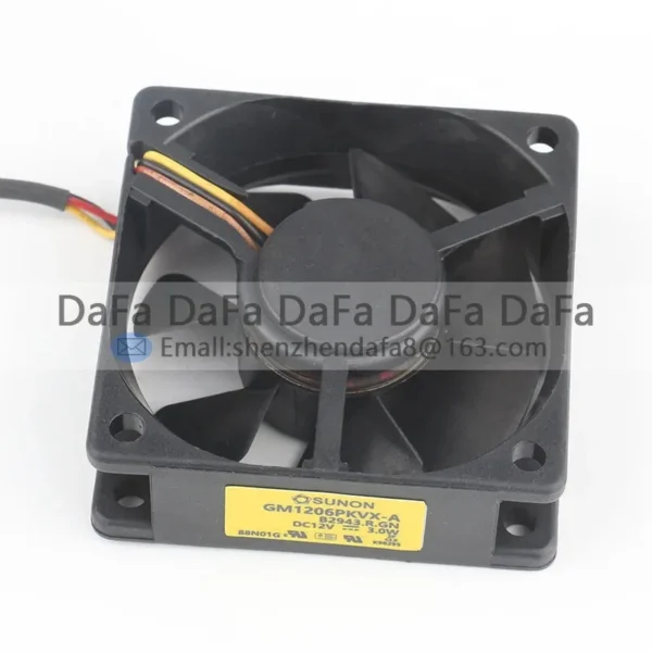 Three-wire Gm1206pkvx-a-zp Cooling Fan, 5V, 24V, 48V, DC12V - view 6