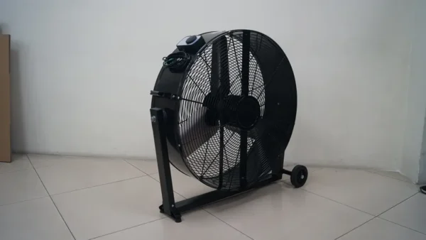 Tilted Drum Fan, 30", Aluminum - view 3