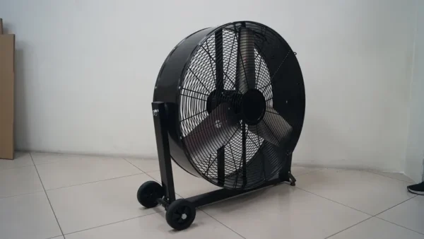 Tilted Drum Fan, 30", Aluminum - view 6