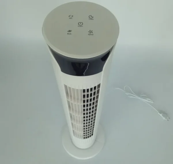 Tower Fan, 101, 45, Plastic - view 2