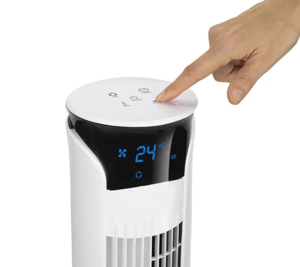 Tower Fan, 101, 45, Plastic - view 4