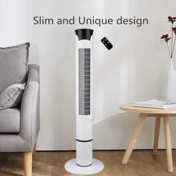 Tower Fan, 101, 45, Plastic - view 5