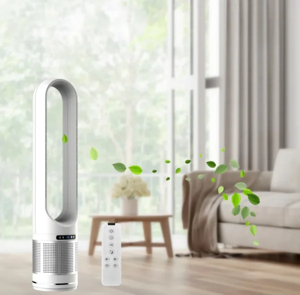 Tower Fan, 2-in-1, 30w, Plastic - view 3